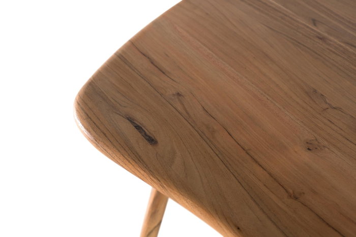 GINER Y COLOMER Bureau en bois d'acacia massif Naturel
